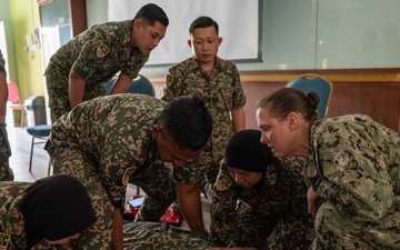 Pacific Partnership 2026 holds a medical symposium at Institut Tadbiran Awam Negara Sabah in Kota Kinabalu, Malaysia