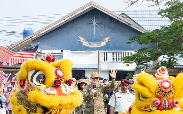 Pacific Partnership 2026 conducts a host nation outreach event at Sekolah Menengah Kebangsaan La Salle in Kota Kinabalu, Malaysia