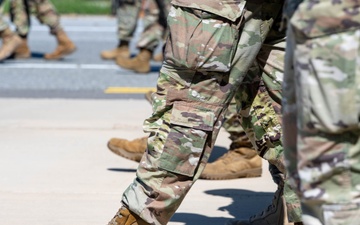 Wolf Pack Conducts Mass FOD Walk