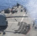 USS Oscar Austin conducts live fire exercise