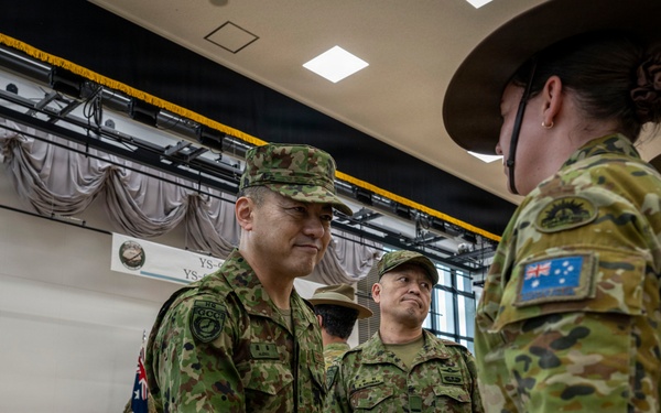 U.S., Japanese, and Australian Forces host closing ceremony for Yama Sakura 91