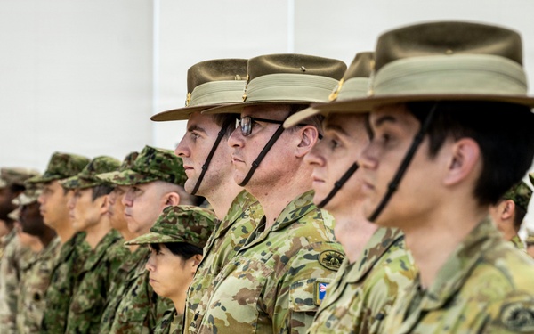 U.S., Japanese, and Australian Forces host closing ceremony for Yama Sakura 91