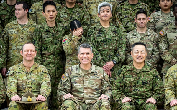 U.S., Japanese, and Australian Forces host closing ceremony for Yama Sakura 91