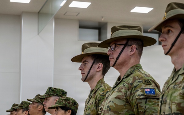 U.S., Japanese, and Australian Forces host closing ceremony for Yama Sakura 91