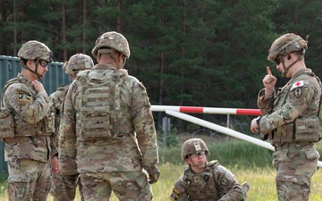603rd Military Police Company squads compete in Dark Knight competition