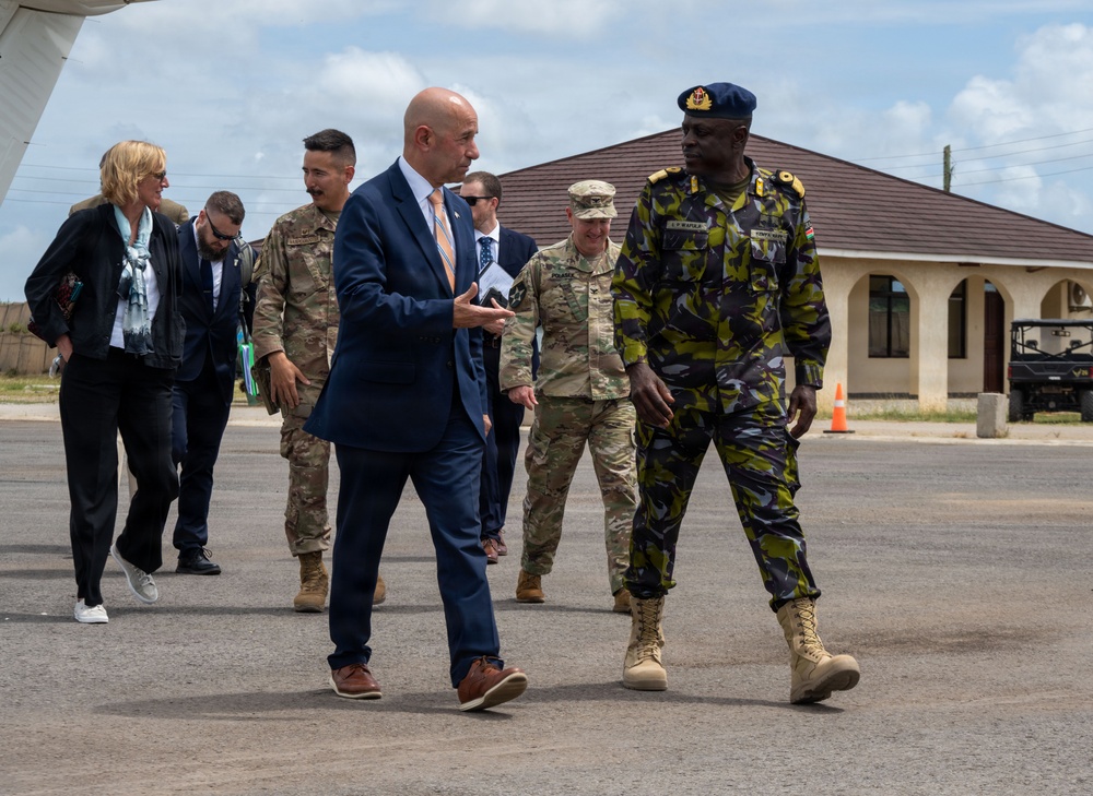 Strengthening Partnership: Department of State visits Kenya Navy Base in Manda Bay, Kenya