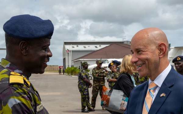 Strengthening Partnership: Department of State visits Kenya Navy Base in Manda Bay, Kenya