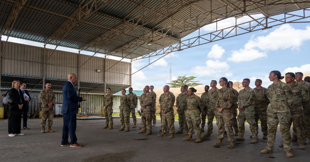 Strengthening Partnership: Department of State visits Kenya Navy Base in Manda Bay, Kenya