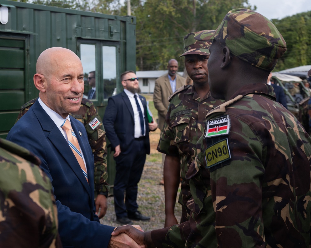 Strengthening Partnership: Department of State visits Kenya Navy Base in Manda Bay, Kenya