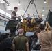 U.S. Marines conduct an RSV engine replacement