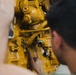 U.S. Marines conduct an RSV engine replacement