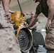 U.S. Marines conduct an RSV engine replacement