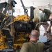 U.S. Marines conduct an RSV engine replacement