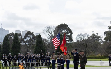 U.S. Marines, Australian Defence Force partner for showcase at NFL game in Melbourne