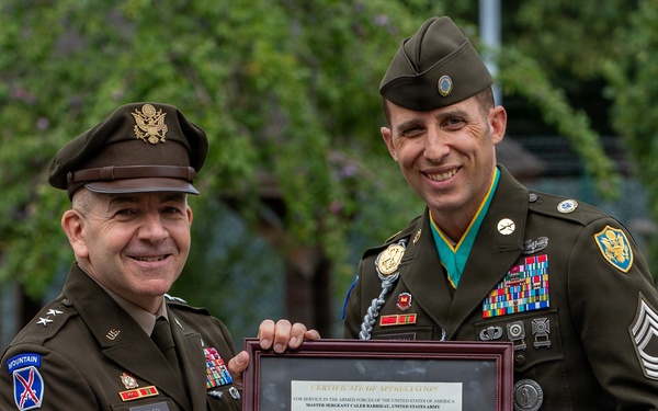21st TSC Quarterly Retirement Ceremony