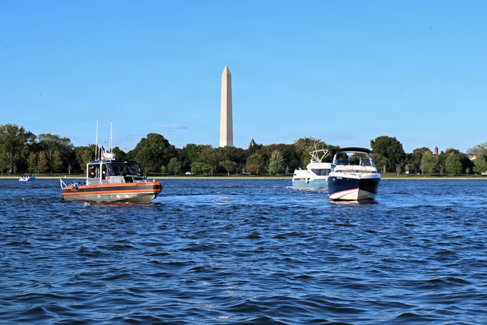Coast Guard conducts commercial and recreational safety boardings in nation’s capital