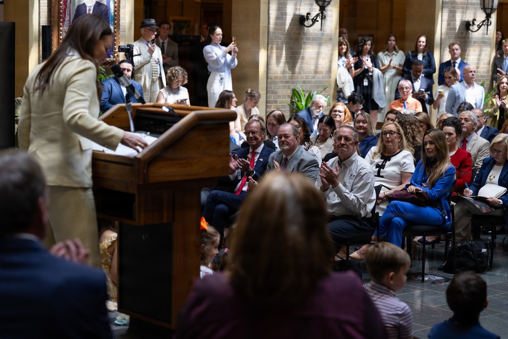 USDA Secretary Brooke Rollins and Secretary Kennedy &amp;quot;Harvest to Hallways&amp;quot; announcement and  press conference, September 24, 2026.