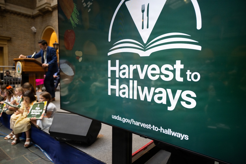 USDA Secretary Brooke Rollins and Secretary Kennedy &amp;quot;Harvest to Hallways&amp;quot; announcement and  press conference, September 24, 2026.