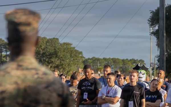 Parris Island 9/11 Remembrance Run