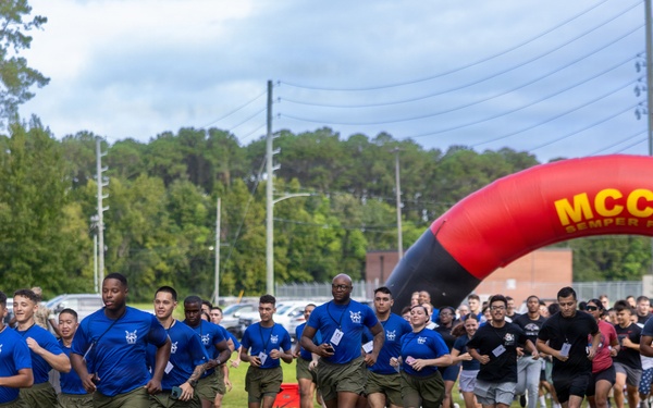 Parris Island 9/11 Remembrance Run