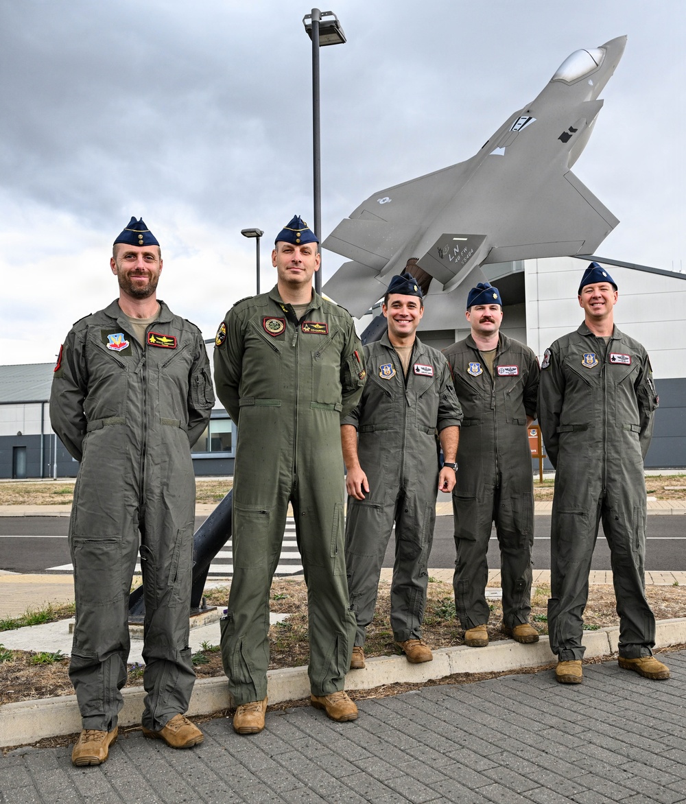 Belgian, U.S. F-35 pilots build interoperability during first FENIX program at RAF Lakenheath