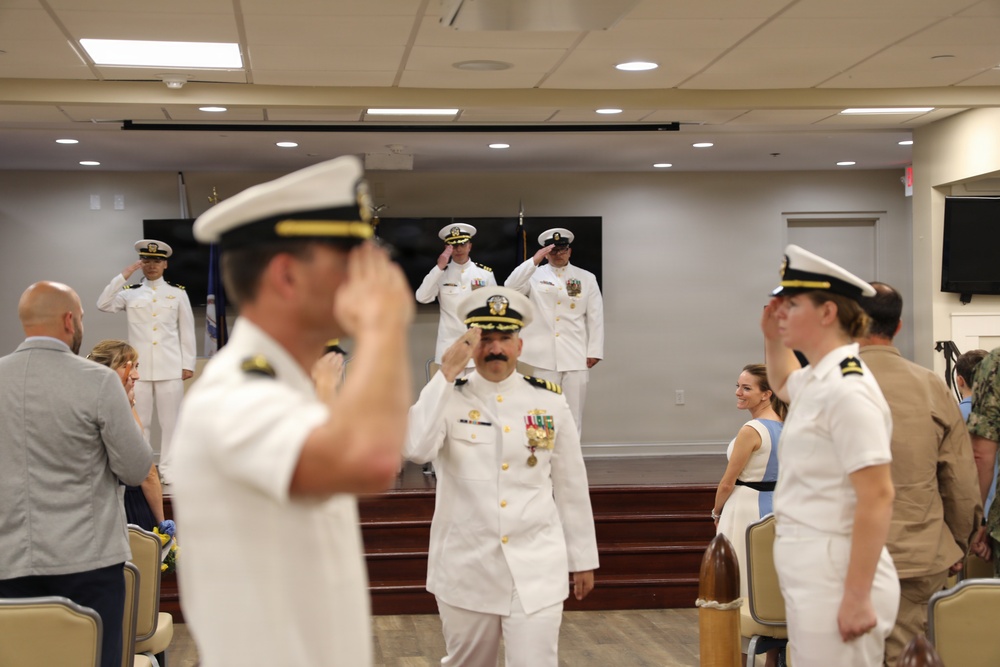 USS FORREST SHERMAN Undergoes Change of Command