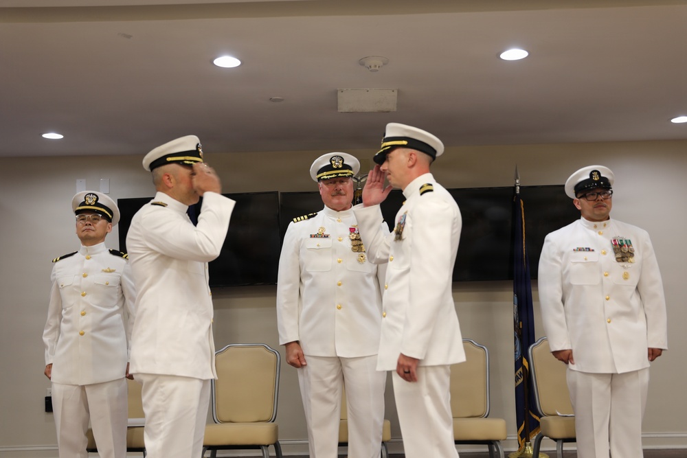 USS FORREST SHERMAN Undergoes Change of Command