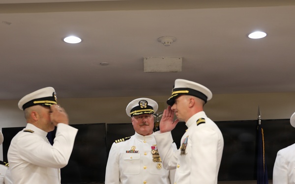 USS FORREST SHERMAN Undergoes Change of Command
