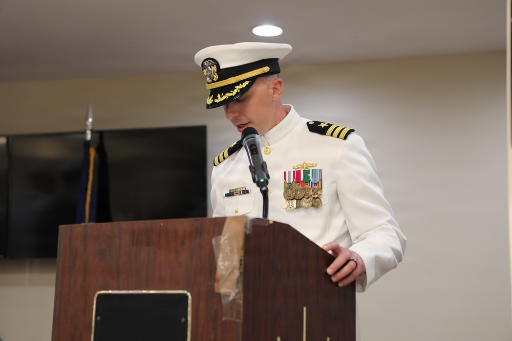 USS FORREST SHERMAN Undergoes Change of Command