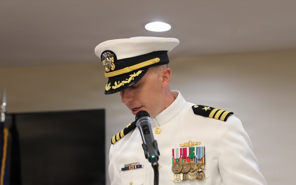 USS FORREST SHERMAN Undergoes Change of Command