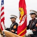 U.S. Marine Corps Mounted Color Guard presents the colors at Big Bear Rodeo