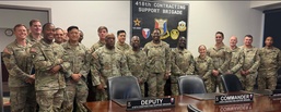 418th CSB town hall strengthens workforce, recognizes excellence