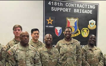 418th CSB town hall strengthens workforce, recognizes excellence