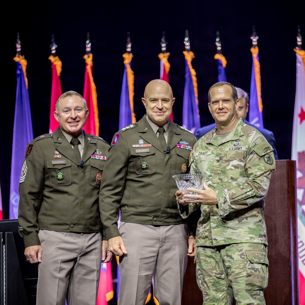Alabama National Guard Battalion recieves Major General Milton A. Reckord Trophy