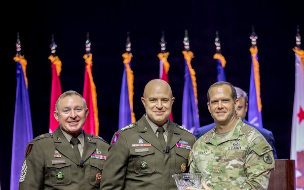 Alabama National Guard Battalion recieves Major General Milton A. Reckord Trophy