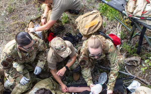 Care under fire: Medics train for future fight at Northern Strike exercise