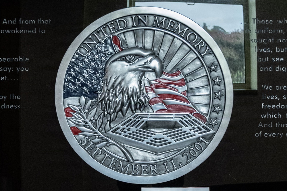 America's Heroes: a memorial dedicated to 9/11 victims at the Pentagon