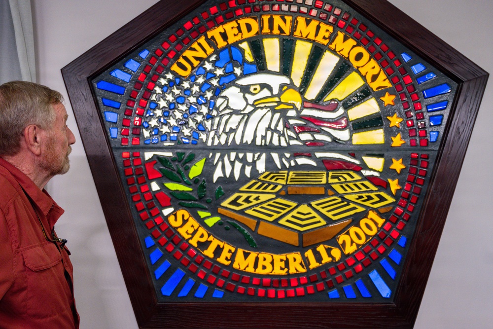 Pentagon Memorial Chapel - Center Window