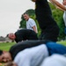 CNGB, SEA Raines Conduct Joint PT With National Guard Members