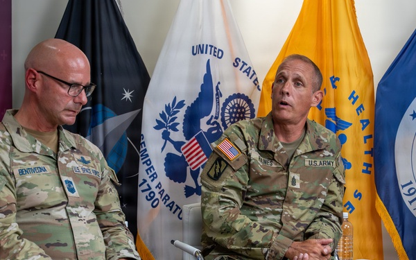 SEA Raines Joins Joint Force Senior Enlisted Leaders at MOAA Forum
