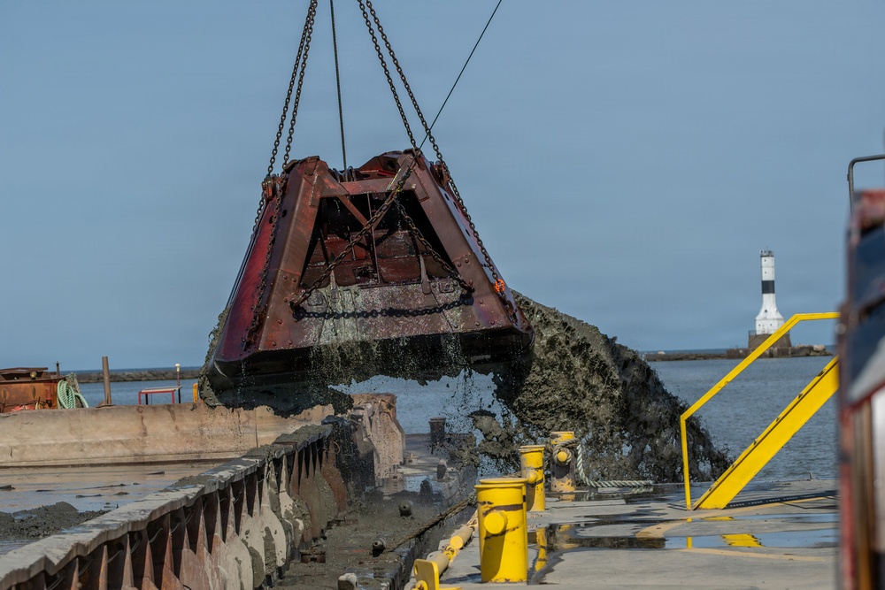 In Just 10 Days, Conneaut Harbor Dredging Completed