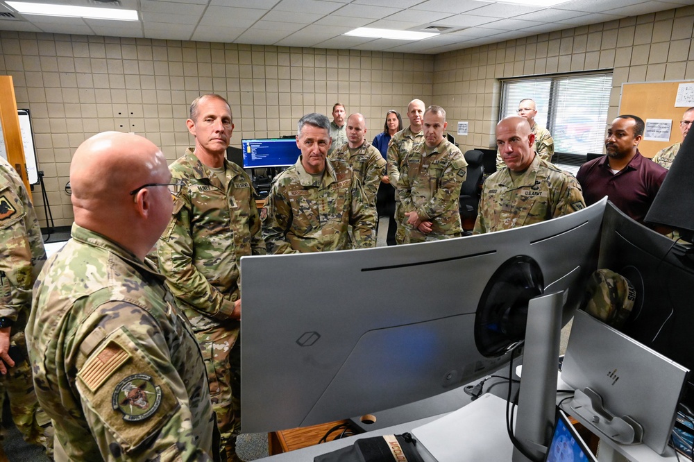 CNGB, SEA Raines Visit Cyber Shield 2026