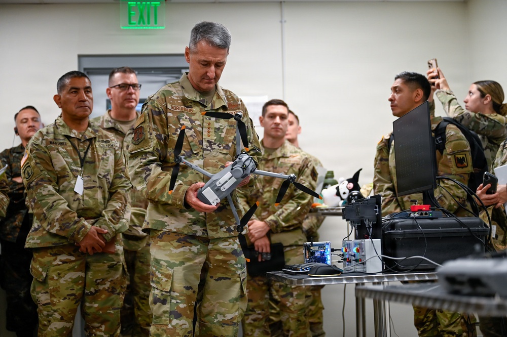 CNGB, SEA Raines Visit Cyber Shield 2026