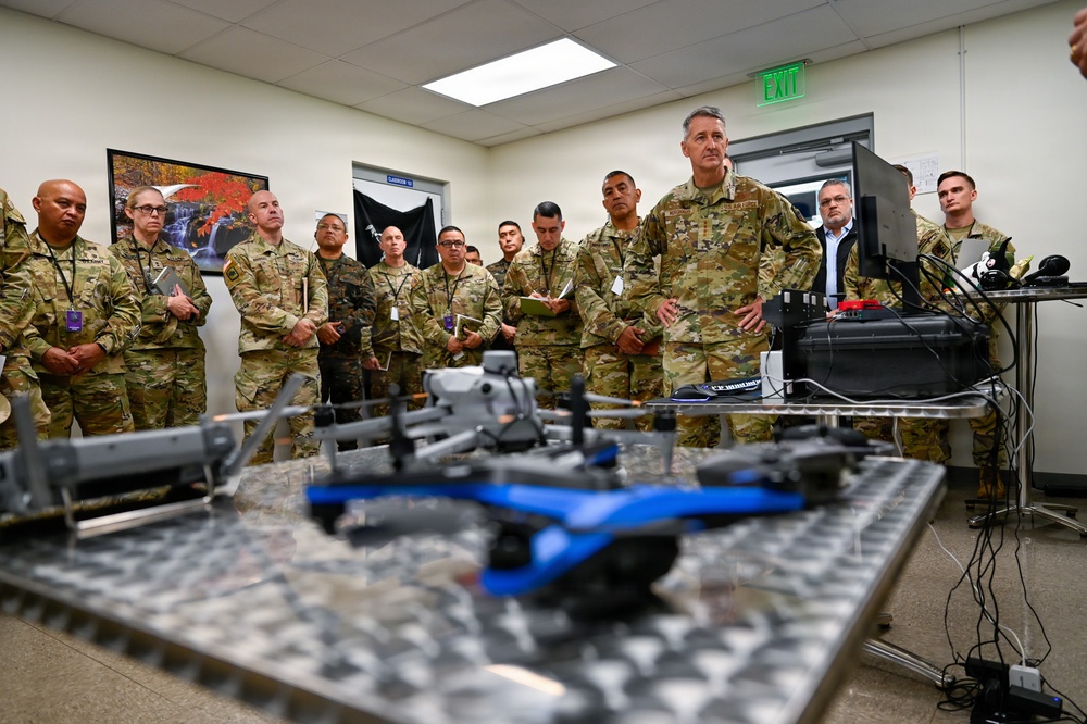 CNGB, SEA Raines Visit Cyber Shield 2026