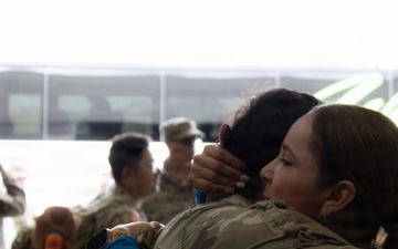 Nevada National Guard Soldiers Return Home From The Nations Capitol
