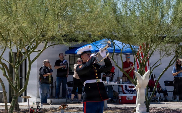 September 11 remembrance ceremony hosted by the U.S. Veterans Support Group in Barstow, California, September 5.