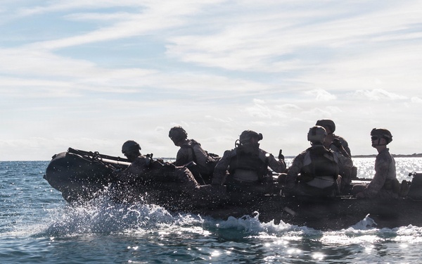 26th MEU MRF conducts dive operations training at Camp Lejeune