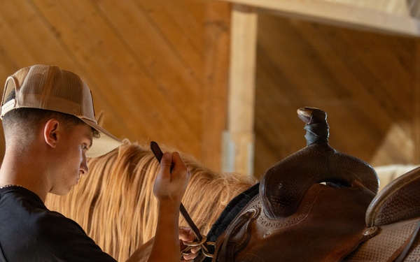 U.S. Marine Corps Mounted Color Guard Operations