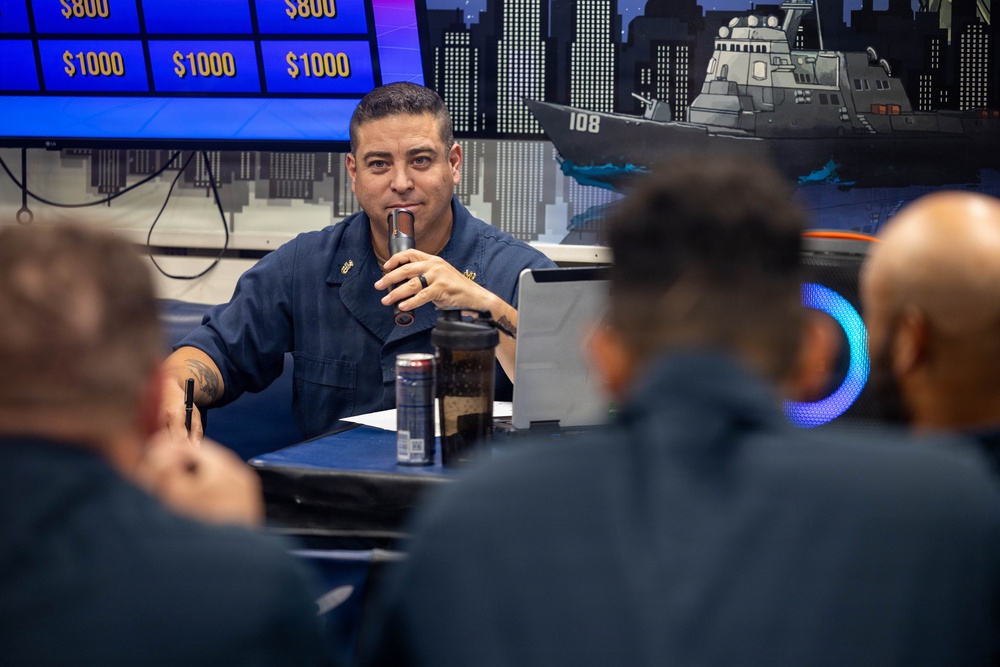 Trivia Night Aboard USS Wayne E. Meyer (DDG 108)
