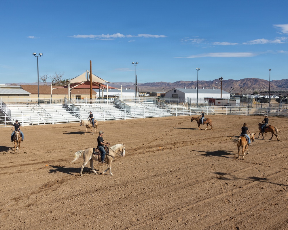 U.S. Marine Corps Mounted Color Guard Operations
